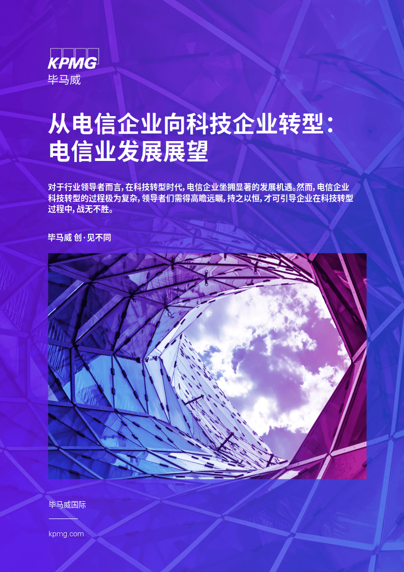 2024電信業(yè)發(fā)展展望報告 從電信企業(yè)向科技企業(yè)轉(zhuǎn)型的路徑與挑戰(zhàn)